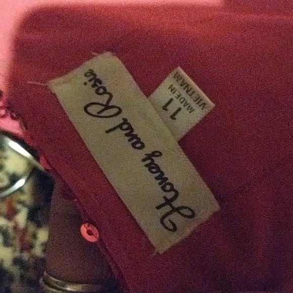 Hot pink sequin Madonna material girl size 11 - Picture 4 of 5